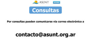 ASUNT consultas via email