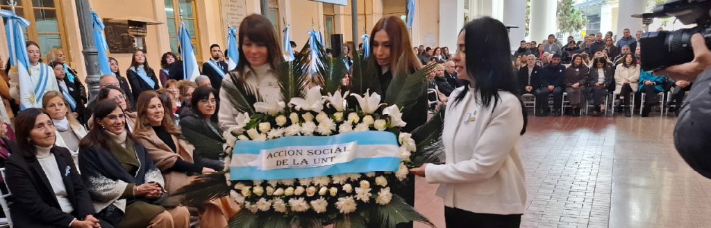 ASUNT presentó una ofrenda en reconocimiento a nuestra Universidad